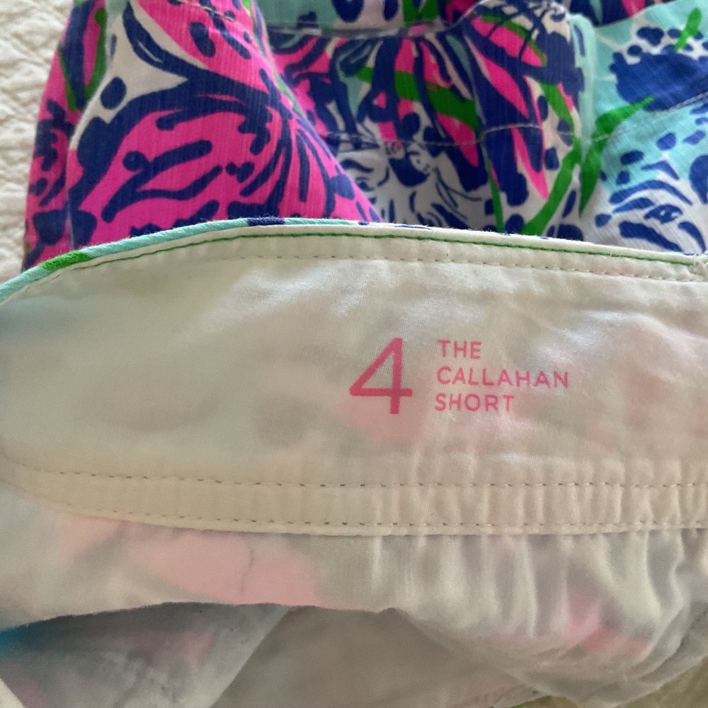 Lilly Pulitzer In The Garden Callahan Shorts - Picture 6 of 8